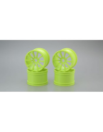 ISH050KY Ten-Spoke Wheel(Fluorescent Yellow/ST-R/ ISH050KY  - KYOSHO RC